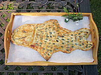 Sisäänleivottu Lohipiirakka